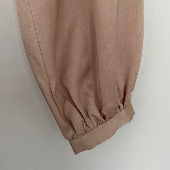 Nude/champagne Satin top, size 6 - Picture 9 of 11